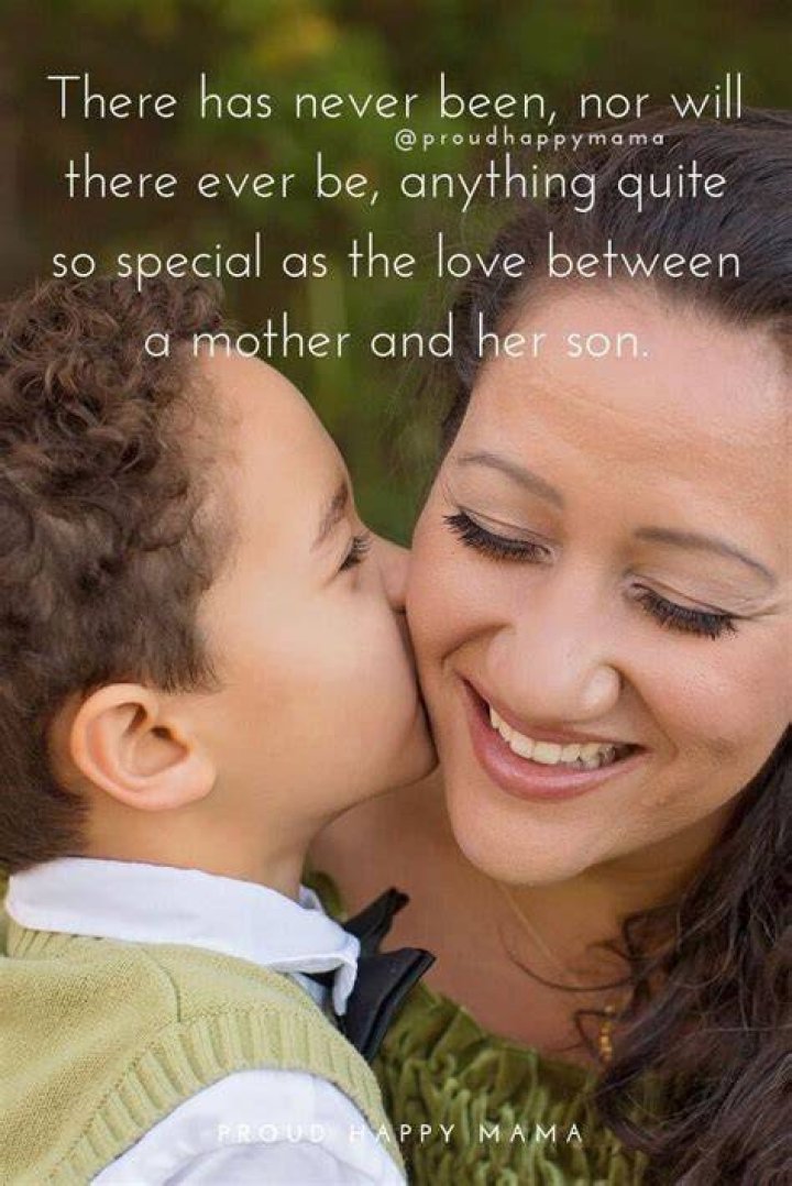 💋 Love between mother son. 20 Mother's Love for Child Quotes That'll