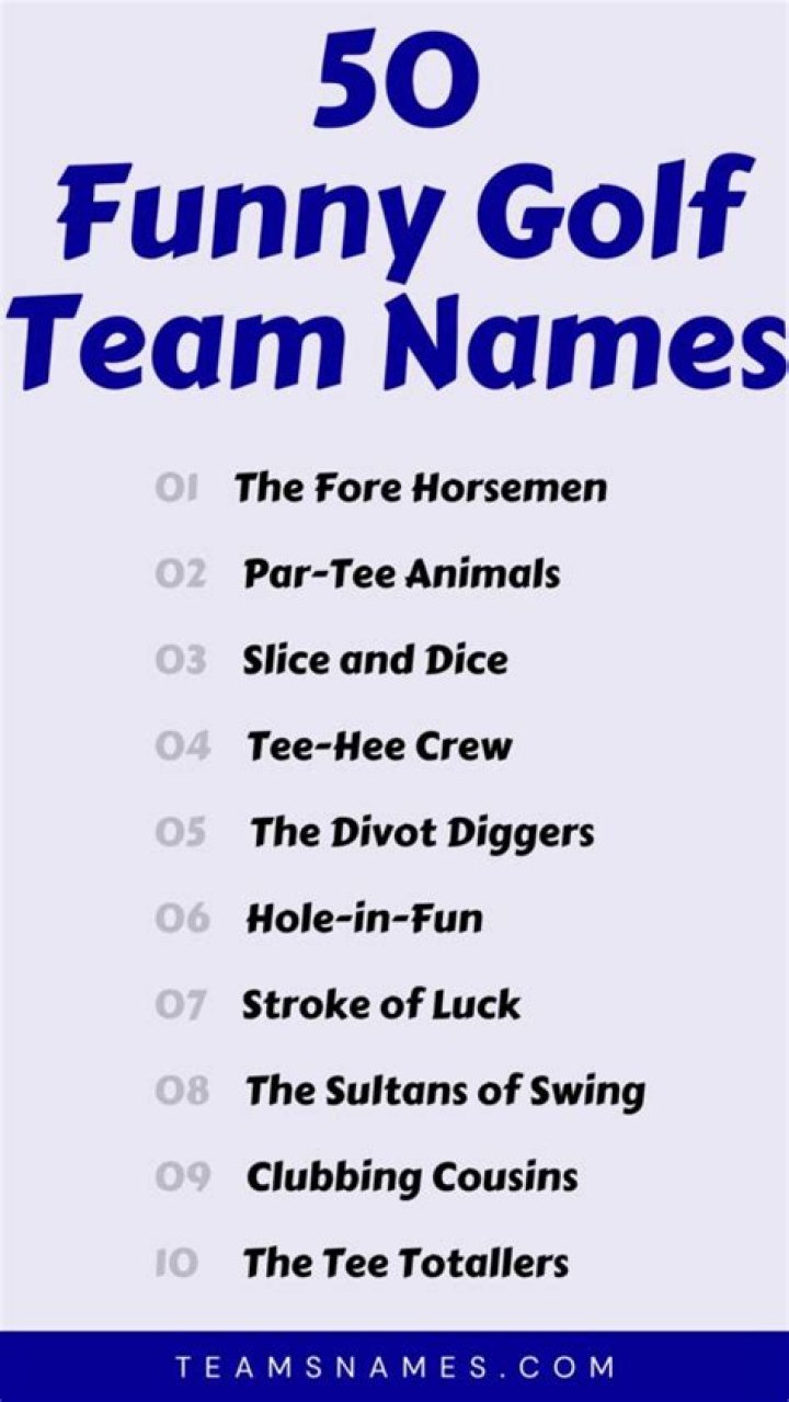 155 Ladies Golf Team Names You’ll Love