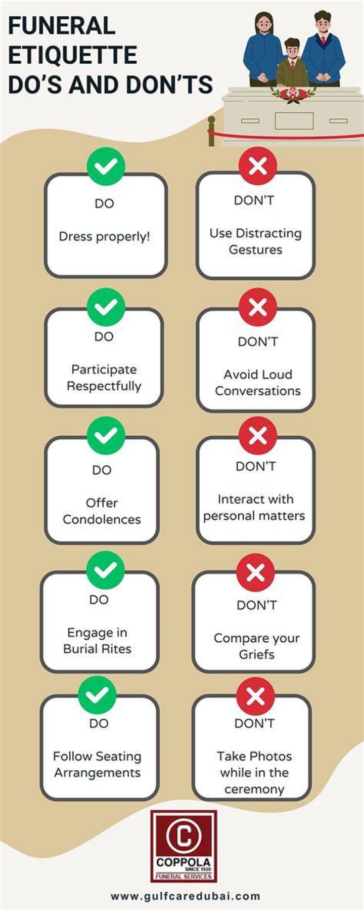 A guide to funeral etiquette Regional Funeral Services
