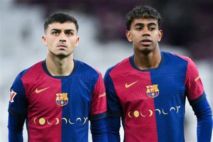 Barcelona stars Pedri, Lamine Yamal and Ferran Torres show off Spain's