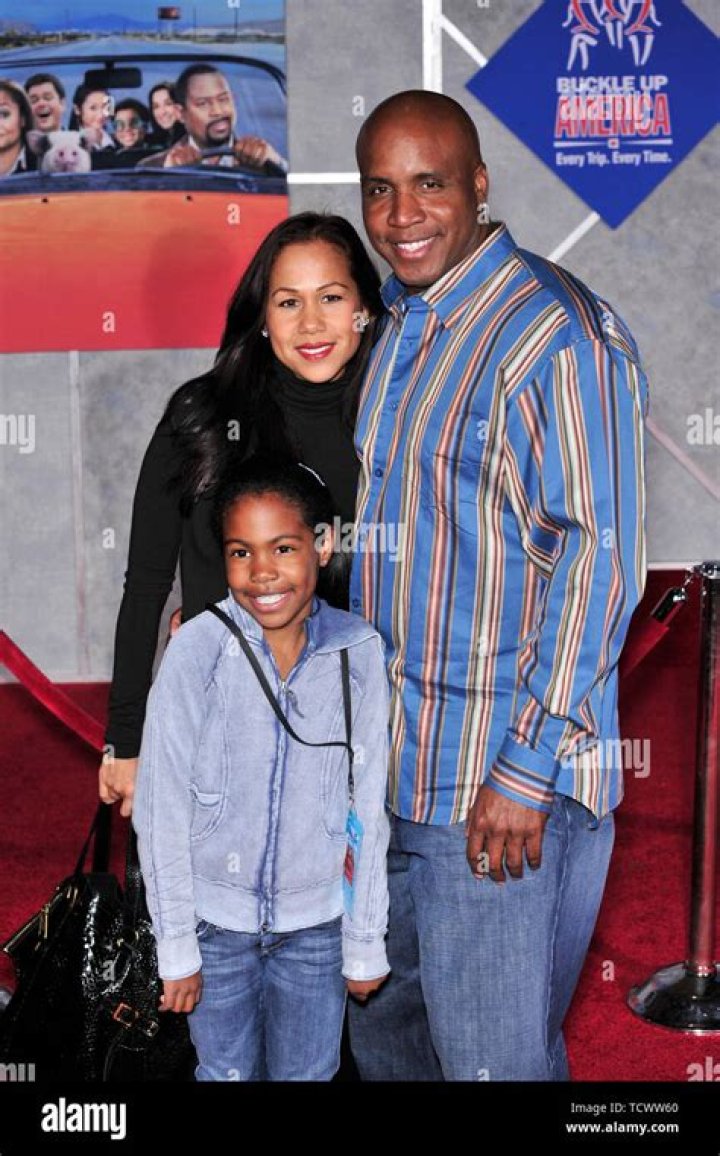 Barry Bonds Wife Daughter World Premiere Stock Photo 87531322