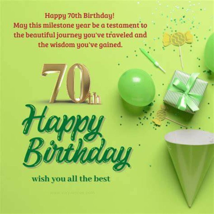 Best 70+ Birthday Wishes and Messages for Woman