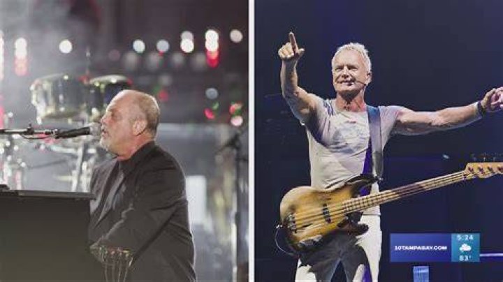 Billy Joel & Sting at Raymond James Stadium Tampa, FL February 24