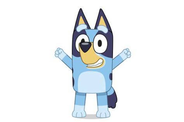 Bluey the main character of Bluey by RainbowEeveeDE on Newgrounds