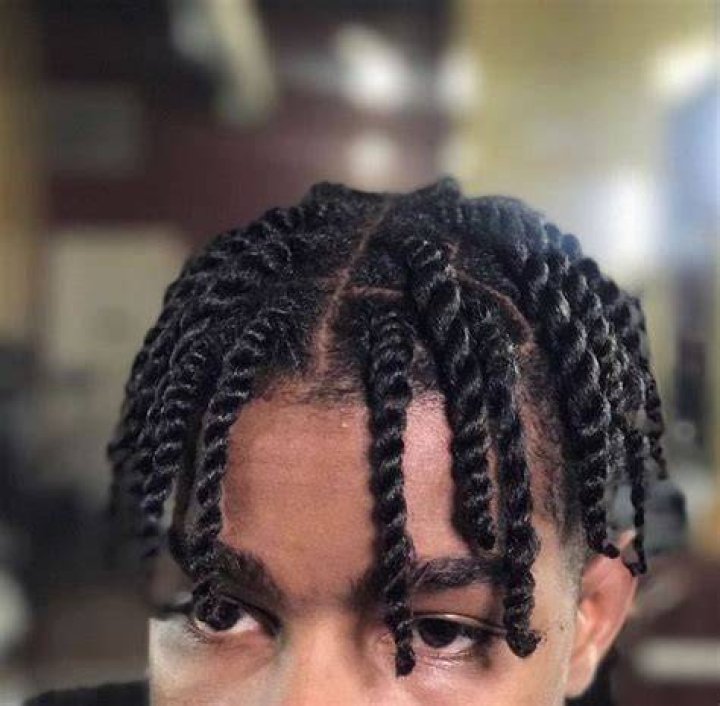 boxbraidsmenmanwithblackhairblurredbackground Dreadlock