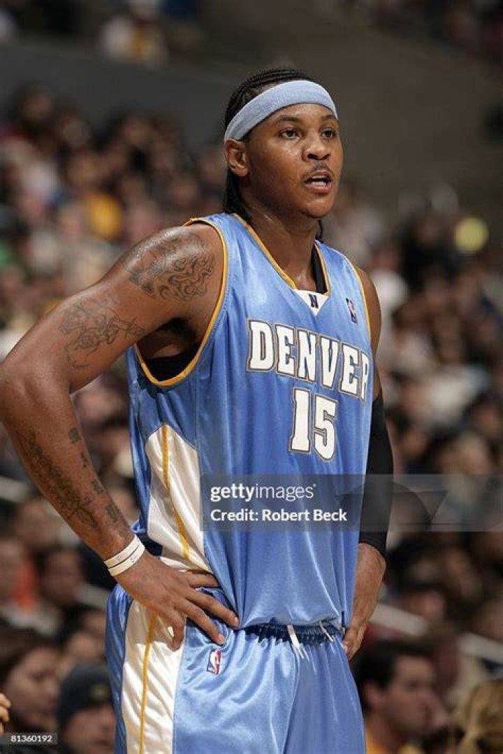 Carmelo Anthony Denver Nuggets Carmelo anthony, Basketball players