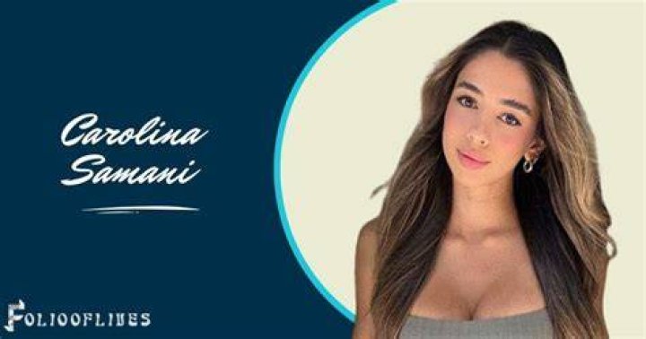 Carolina Samani A Rising Star on Instagram and OnlyFans