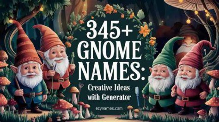 Creative Names For Magical Gnomes
