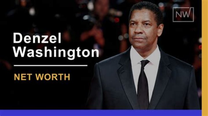 Denzel Washington Net Worth 2024 Salary, Career, Bio