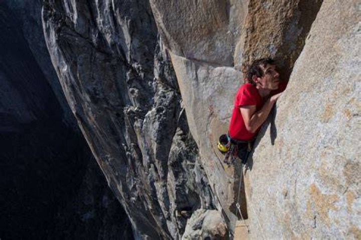 El Capitan rock climber Alex Honnold at home in Las Vegas Las Vegas