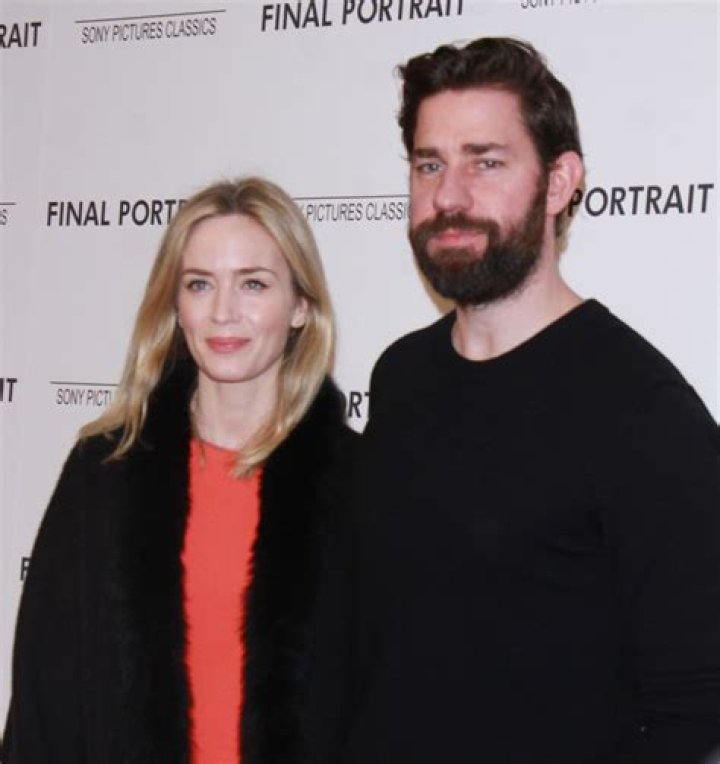 EMILY BLUNT at Final Portrait Screening at Guggenheim Museim in New
