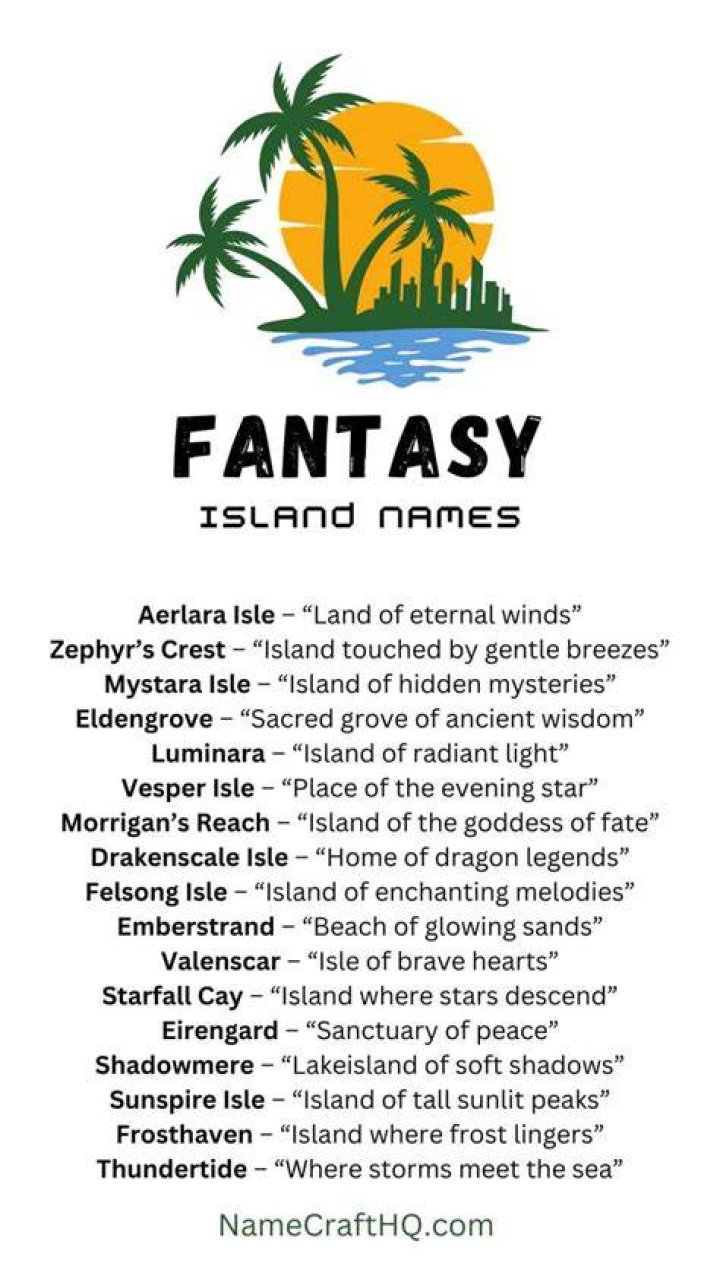 Island name ideas for you! AnimalCrossing Animal crossing name