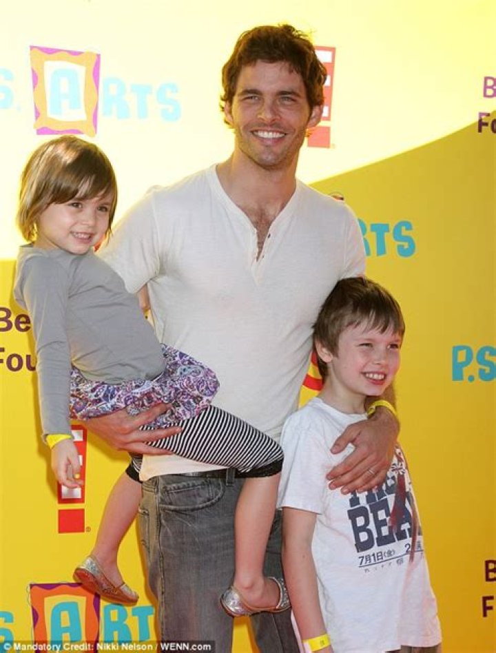 James Marsden enjoys some precious quality time with young son William