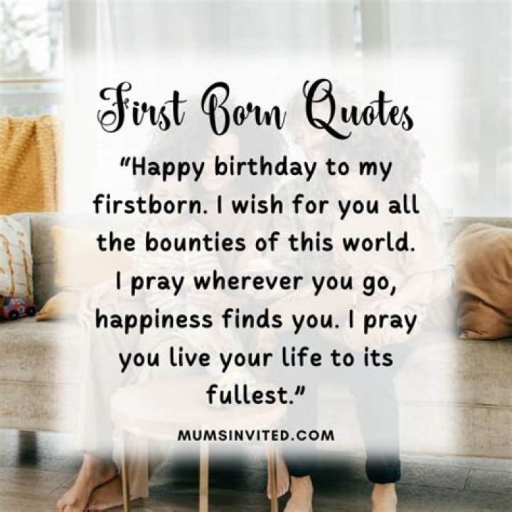 My First Born Birthday Quotes ShortQuotes.cc