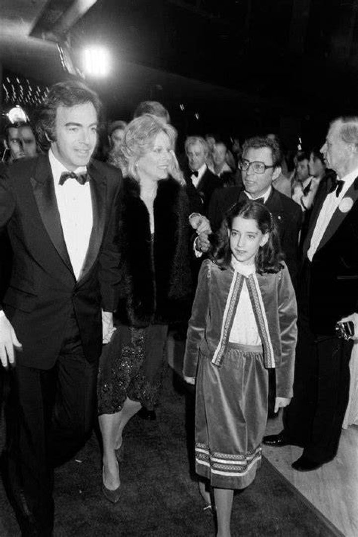 Neil Diamond and his daughter Elyn attend a Sony concert at