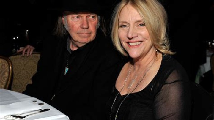 Neil Young And His Wife Pegi Stock Photos & Neil Young And His Wife
