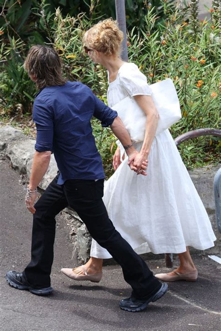 Nicole Kidman Goes to Church with Her Husband & Two of Her Kids despite
