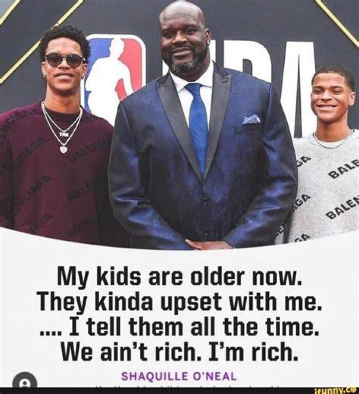 Shaquille O&rsquo;Neal My Kids Don&rsquo;t &lsquo;Realize Who I Was&rsquo; as a Basketball