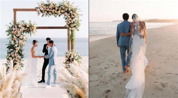 Surprise! Rickie Fowler got married to Allison Stokke on a beach last week