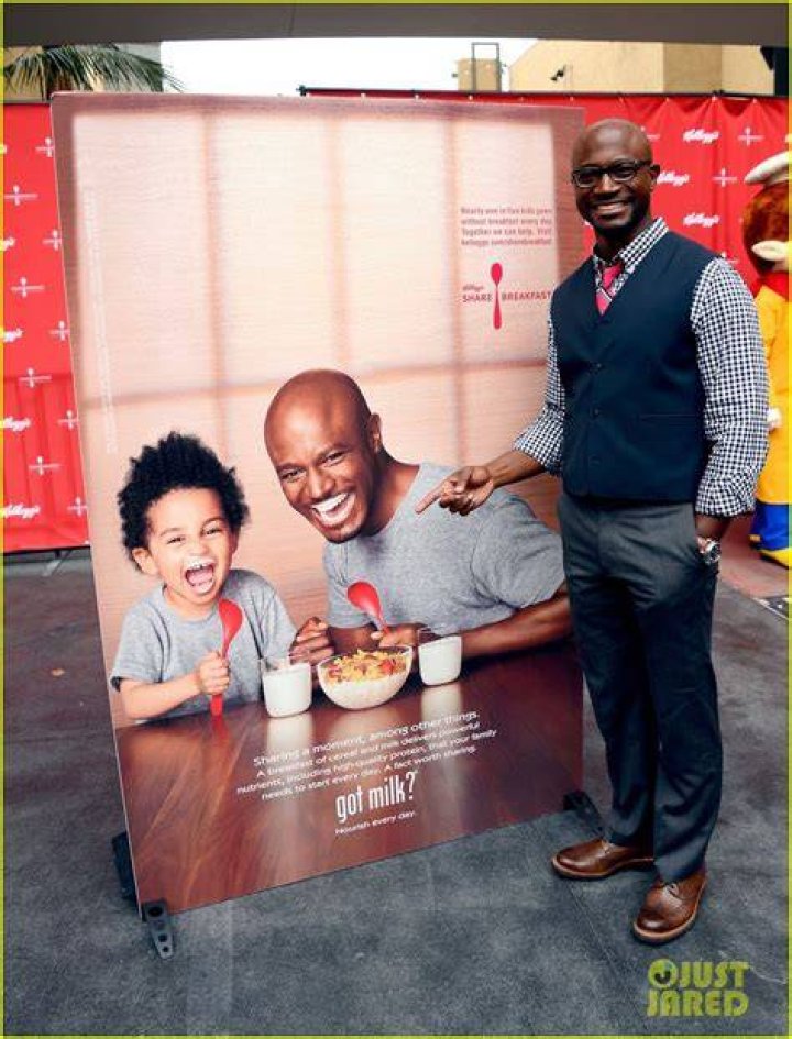 Taye Diggs & Walker Lunch After 'Got Milk?' Ad Unveiling! taye diggs
