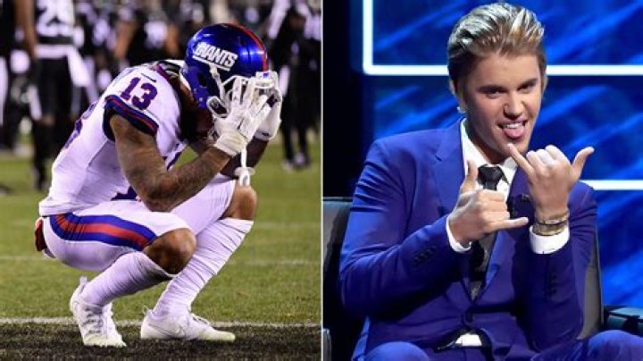 Watch Justin Bieber And Odell Beckham In Action